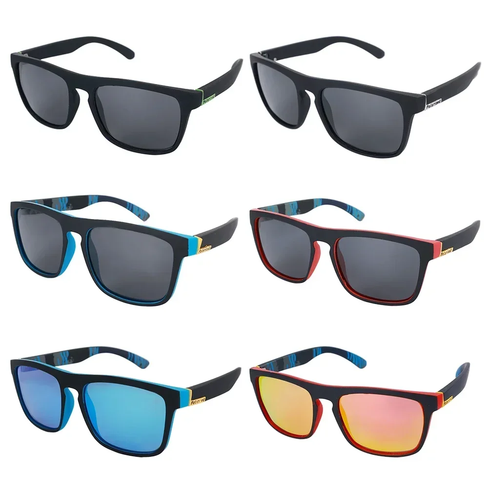 2024 Fashion Brand Square Sunglasses for Men Women Night Vision Car Driving Square Goggles Sunglass Dirt Bike Motorcycle Glasses