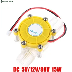 Small Water Turbine Generator DC Water Pump 5V 12V 0-80V With Voltage Stabilizing Mobile Phone Charging Lighting Wastewater Util