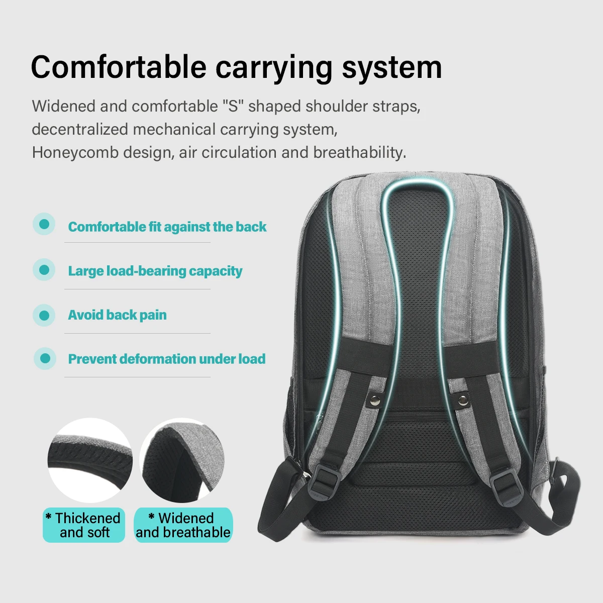 Lifetime Warranty Men Anti Theft Backpack 15.6inch Laptop Backpack Bags With USB Port Travel Bag Male Mochila Casual Schoolbag