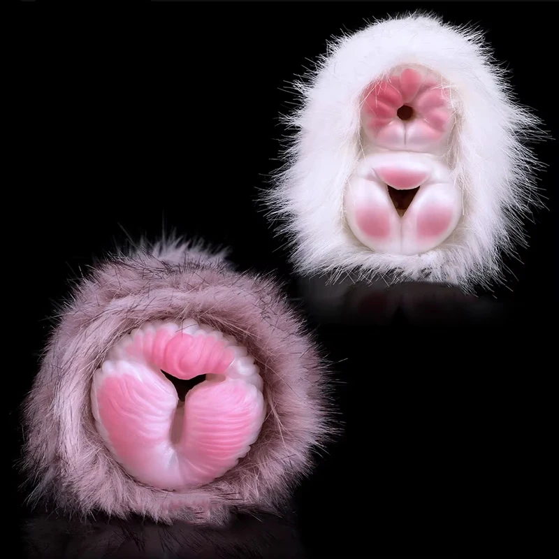 YOCY Men Masturbatotr Animal Fantasy Stroker Pussy With Realsitc Fur Vaginal Texture Sex Tool Adult Toys