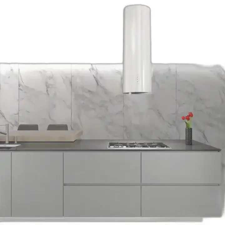 Round island for kitchen cookware Range hood Silent Exhaust Column Ceiling Ceiling Top Chimney