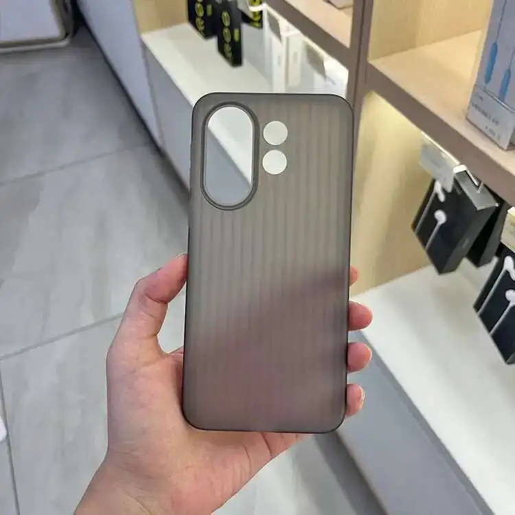 

Funda Case For Vivo X200 FE Ultra-thin corrugated matte skin-feel PC Cover For VIVO S30 Pro Mini Shockproof Bumper