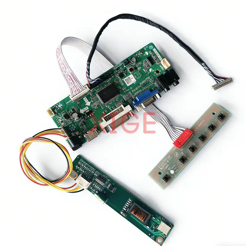

For B152EW01 V.0/V.1/V.2 LCD Display M.NT68676 Drive Controller Board DIY Kit 1280x854 20 Pins LVDS HDMI+DVI+VGA 1280*854 1-CCFL