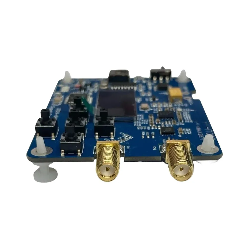 RF Signal Generator HT008 For 23.5MHz to 6000MHz MAX2871 Based Channel Output USB Serial 0.96 inch RF Signal Generator