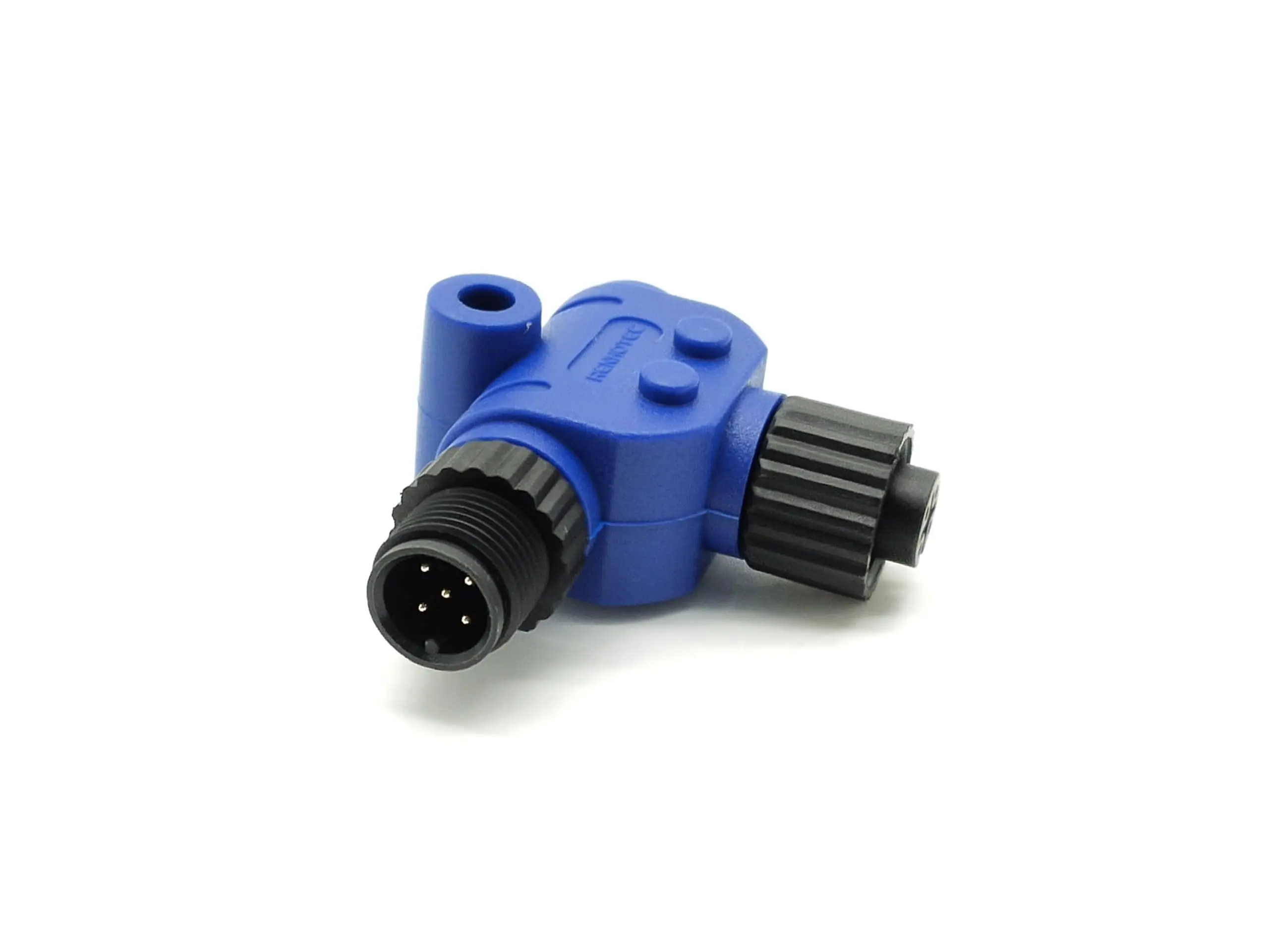 NMEA 2000 Compatible M12 Male 5 Pin to Female 5 Pin Connector L Type Right Angle