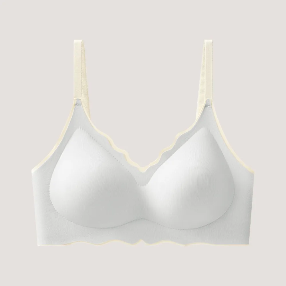 حمالة صدر مريحة بدون أثر لاسلكية عميقة على شكل حرف V مقاومة للصدمات ومضادة للترهل ملابس داخلية قابلة للتعديل حمالات صدر لليوجا