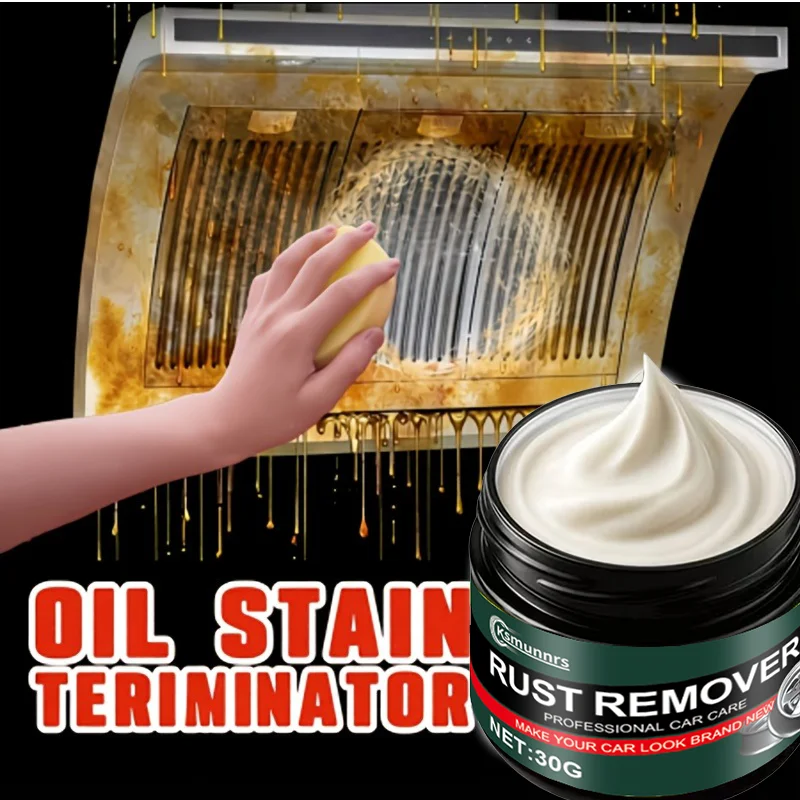 

Паста для удаления жирных пятен с кухонных вытяжек | Паста для полировки металла, идеально подходит для удаления жира и грязи.