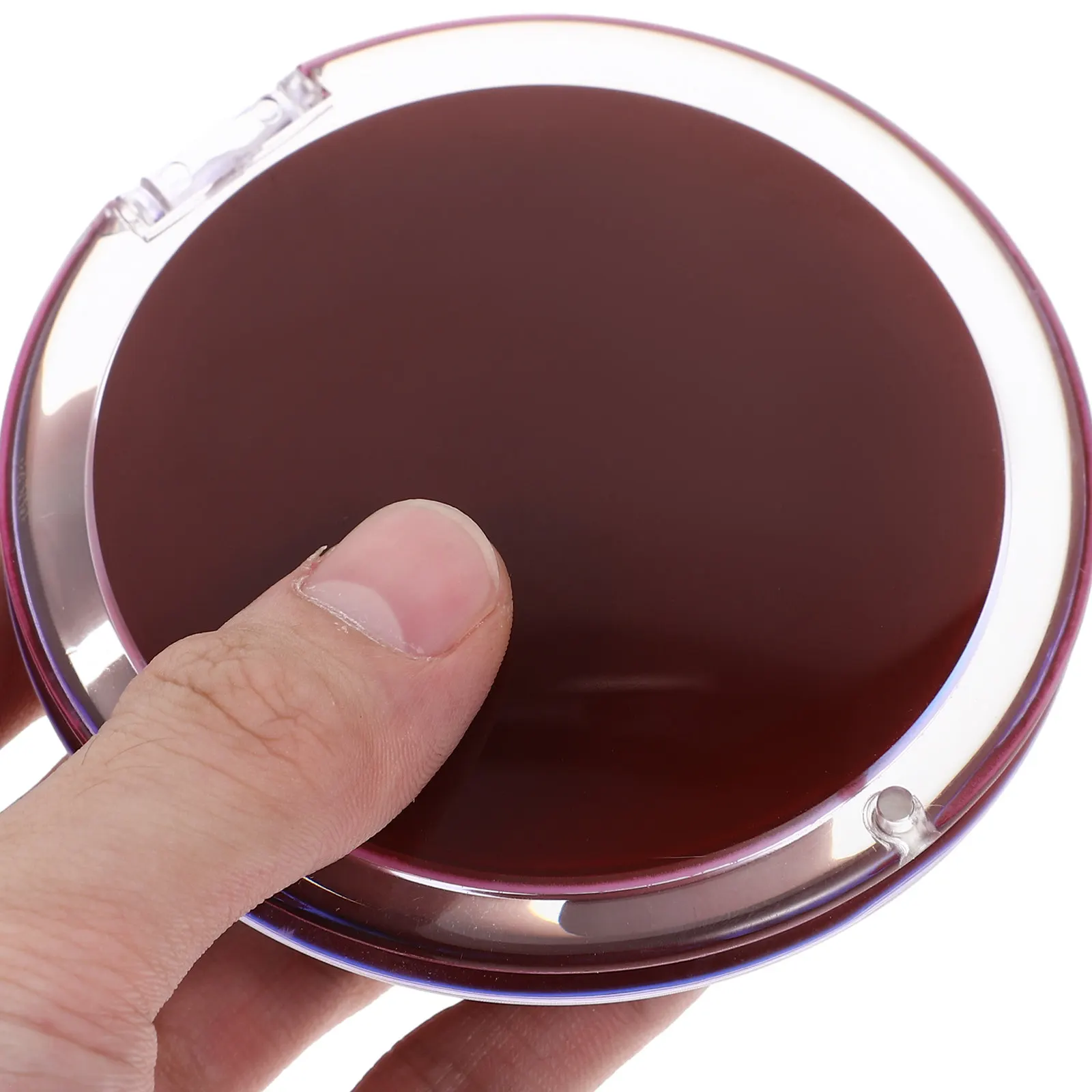 

Двустороннее складное компактное зеркало с 10-кратным увеличением, мини-зеркало для сумки, путешествий, макияжа, подарок для подружек невесты