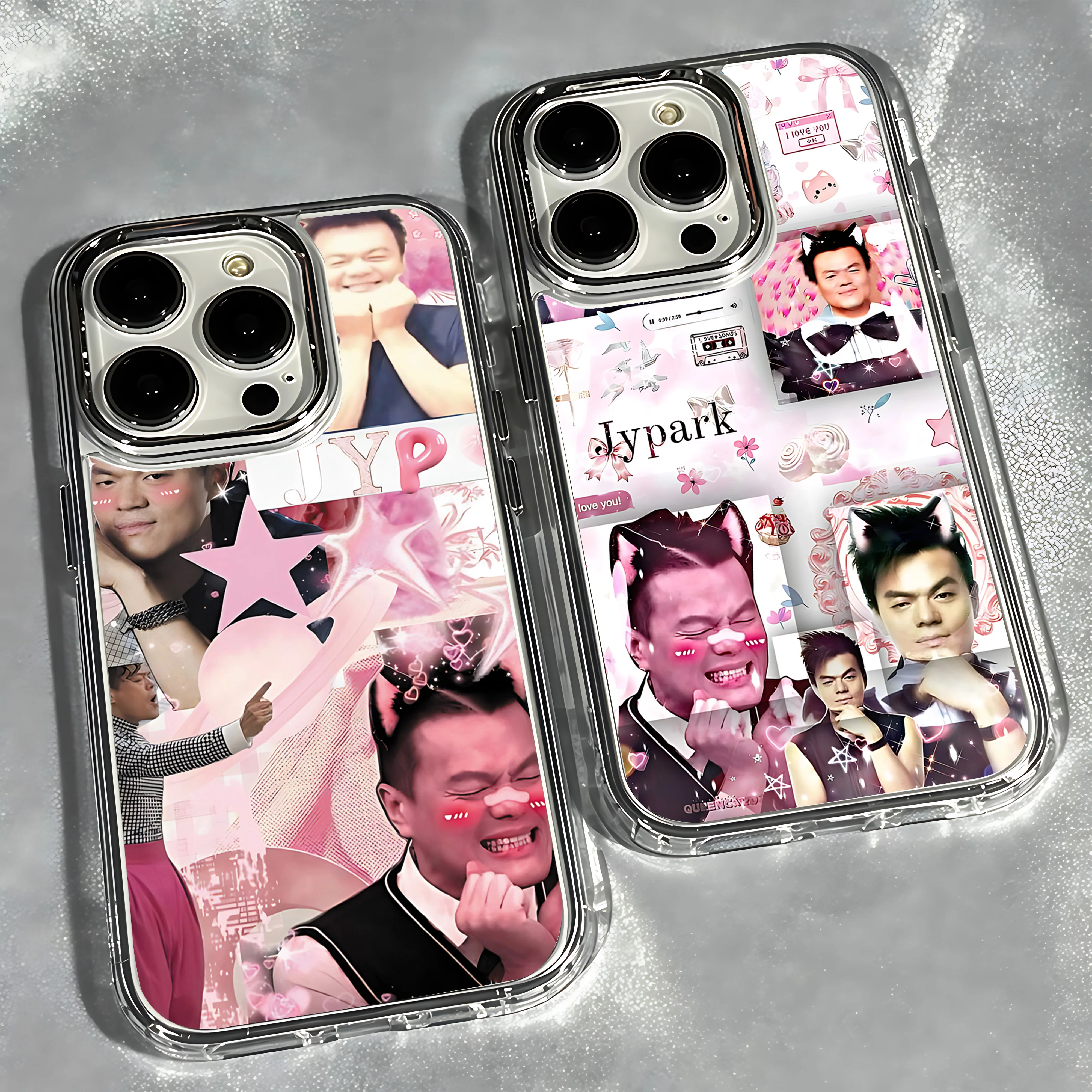 Funny JYP Meme Phone Case for Samsung Galaxy S26 S25 S24 S23 S22 S21 S20 Note20 FE Ultra Edge Plus 4G 5G Transparent Soft Cover