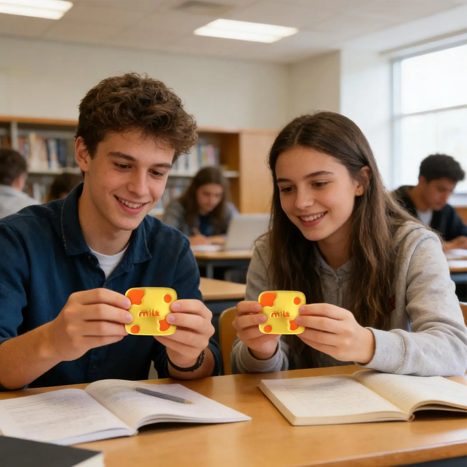 

Реалистичные игрушки-антистресс в форме молочного бруска, медленно восстанавливающие форму, для подростков, взрослых, студентов и работников