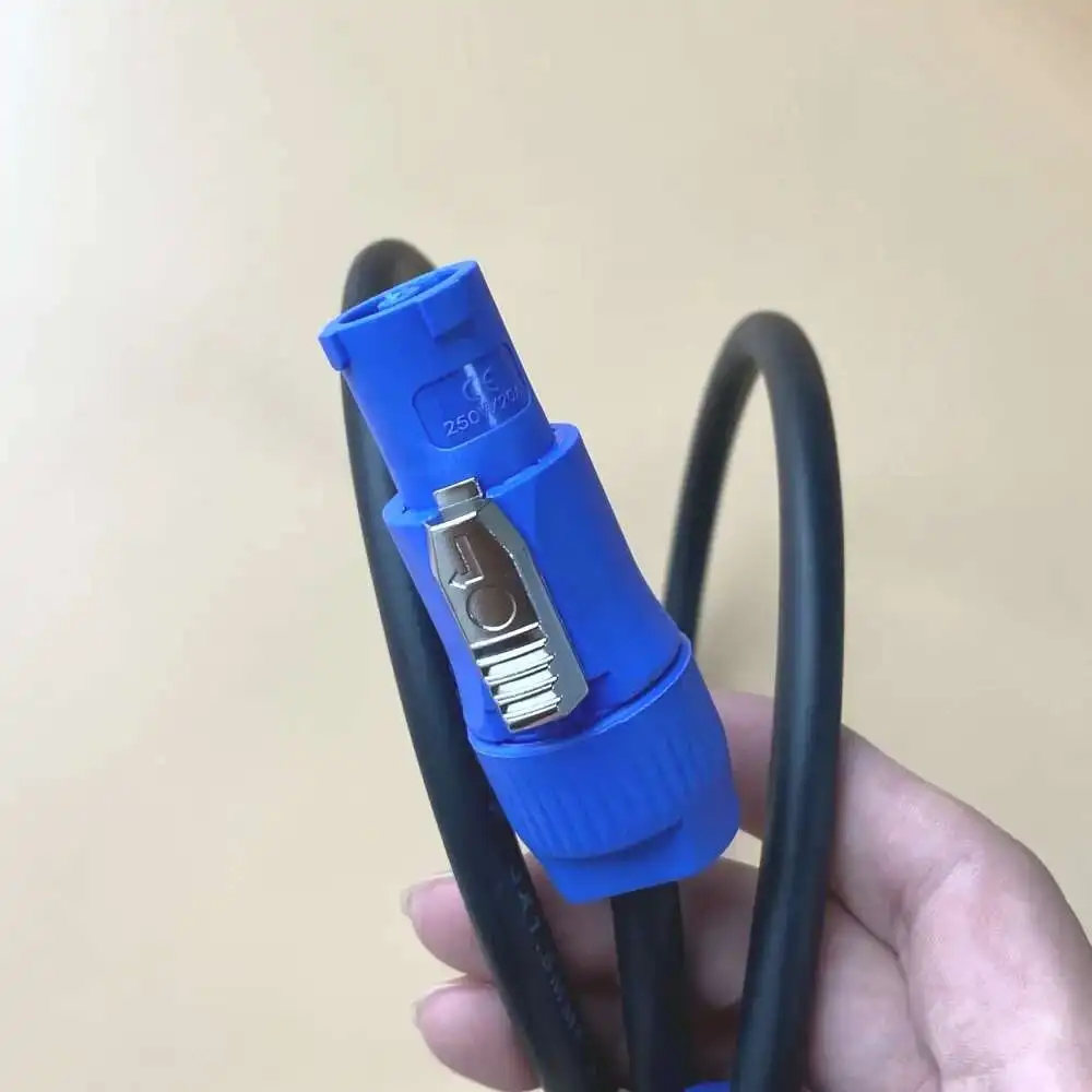 3M 5M Stage Lighting AC Power Cable PowerCON Extension IN/OUT Conversion Wire 3x1.5mm² Cables For LED Moving Head Audio DJ Gear