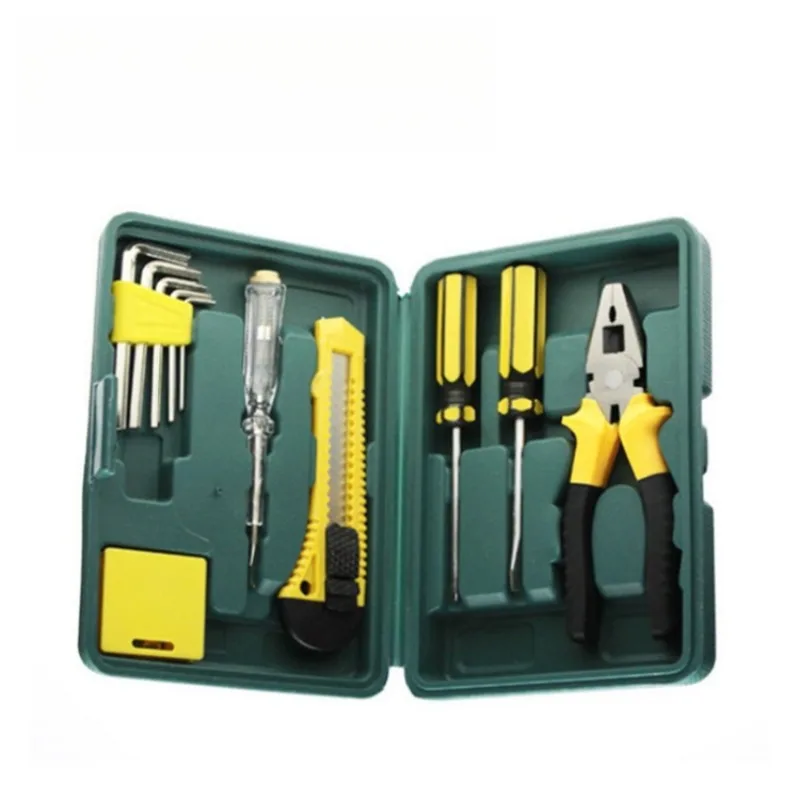 12-Piece Car Emergency Tool Kit, 8012A Portable Automotive Repair Tool Set for Vehicle