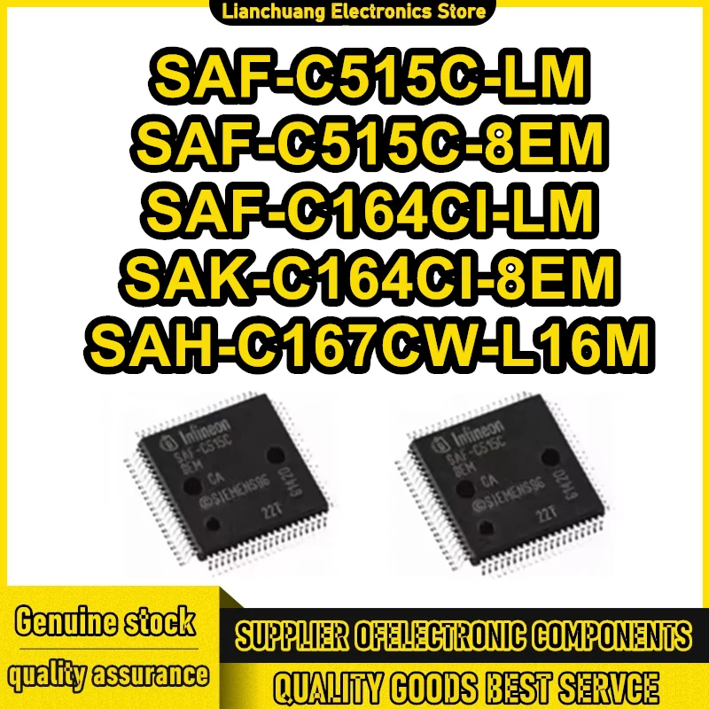 

SAF-C515C-LM SAF-C515C-8EM SAF-C164CI-LM SAK-C164CI-8EM SAH-C167CW-L16M Микросхема 100% новый оригинал на складе