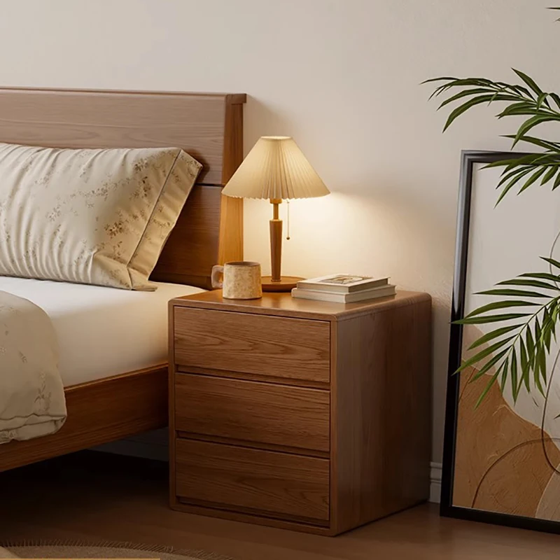 

Functional Skinny Bedside Table Minimalist Drawer Modern European Nightstand Decoration Aesthetic Comodino Bedroom Furniture