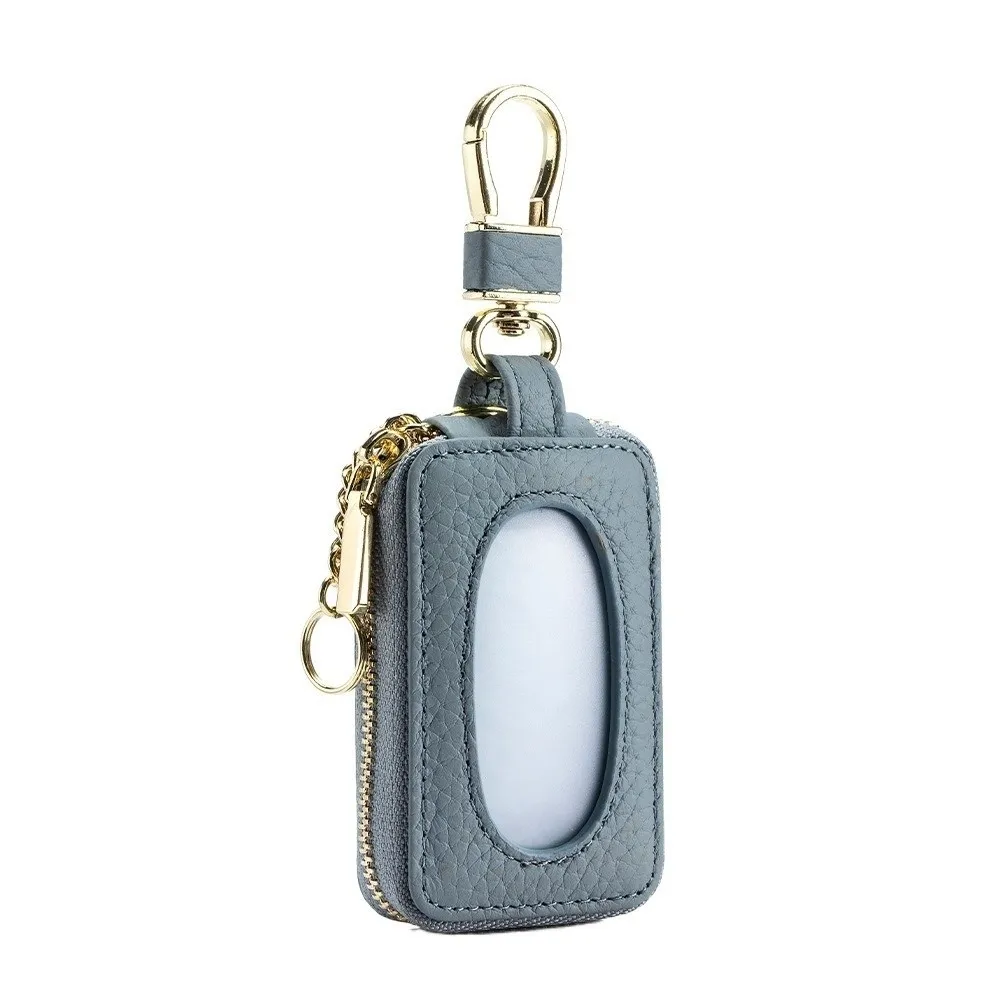 유니버설 자동차 키 가방 다기능 지퍼 키 체인 홀더 대용량 미니 보관 가방 키 케이스 남여