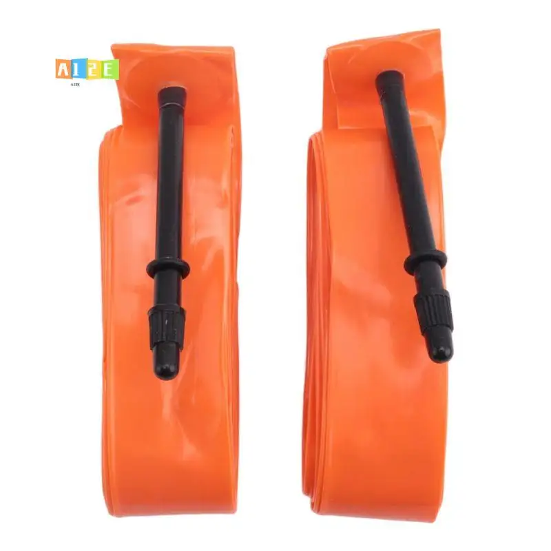 

A12E-2Pcs Ultralight Bike Tpu Inner Tube 700 X 18-32C Road Bicycle Tire Tube Length 65Mm Length French Super Light Tube