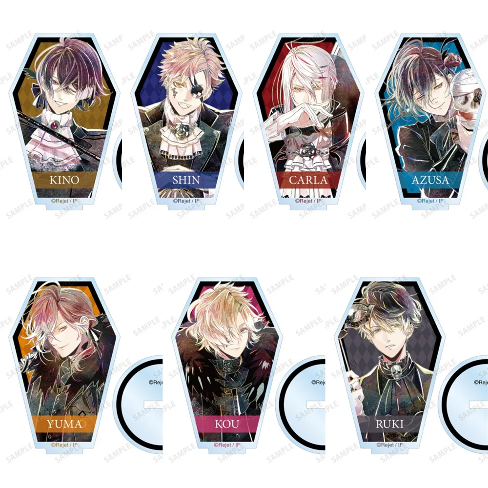 Figura de Acrílico de 10CM do Jogo DIABOLIK LOVER, Modelo de Personagem Fofo para Cosplay, Acessórios de Ornamentação, Coleção de Produtos, Presentes de Natal