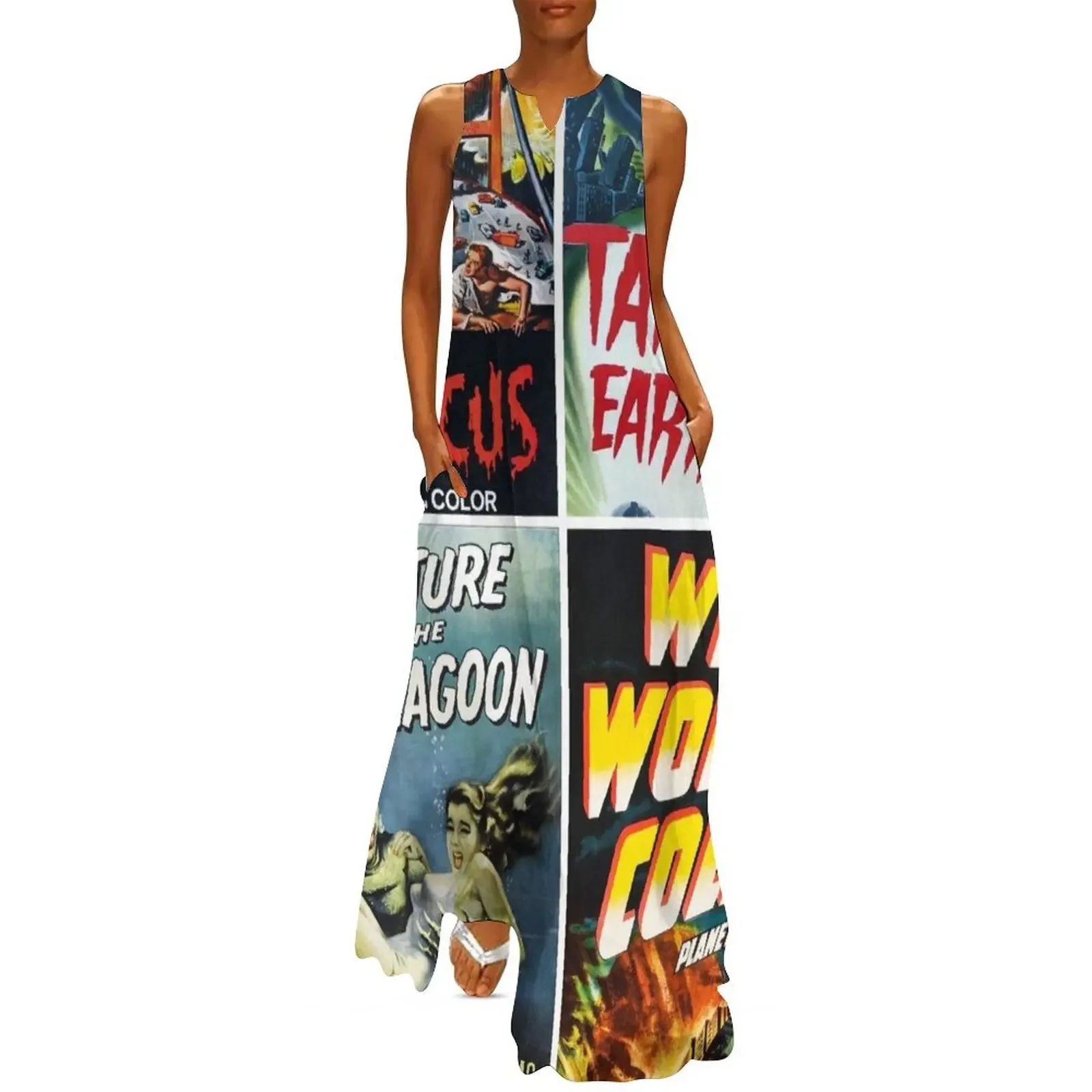 

Sci-Fi Movie Poster Collection #6 Long Dress Women's summer long dress ladies dresses for women 2025 Dress