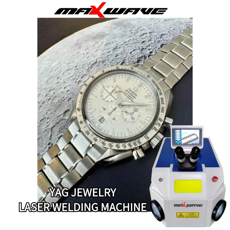 YAG Laser Welding Machine 200W High Cost Performance White Desktop Variable Power Supply for Jewelry Mold Precision Welding