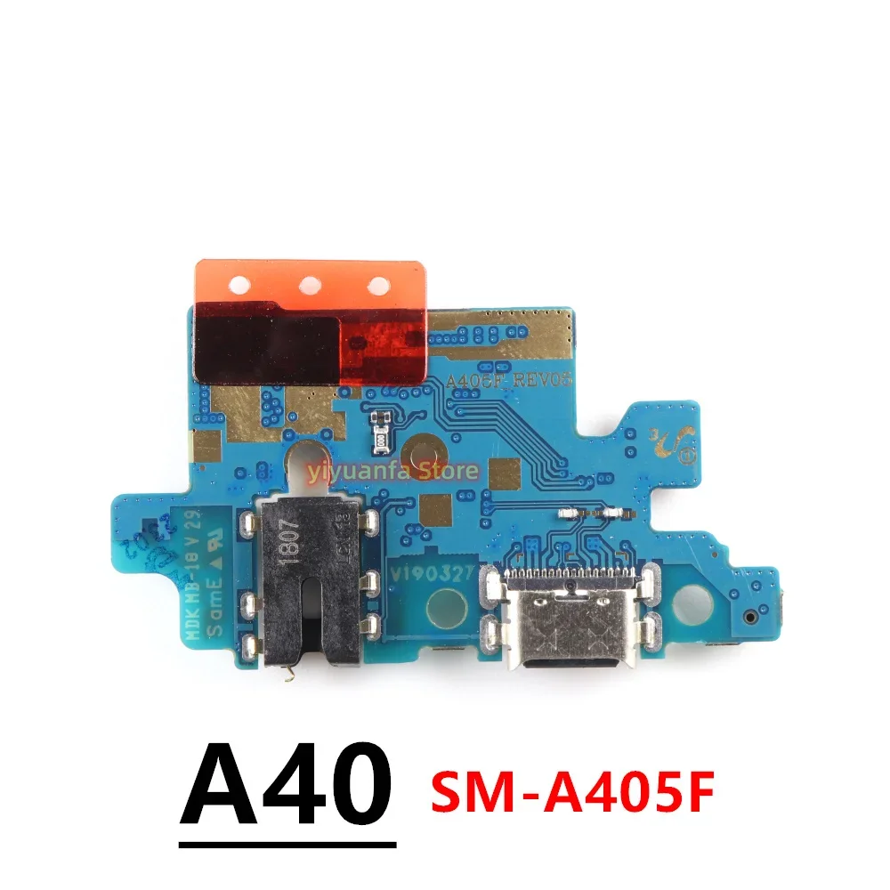 For Samsung Galaxy A40 A405 A405F USB Charging Dock Port Board Connector Main Motherboard Flex Cable