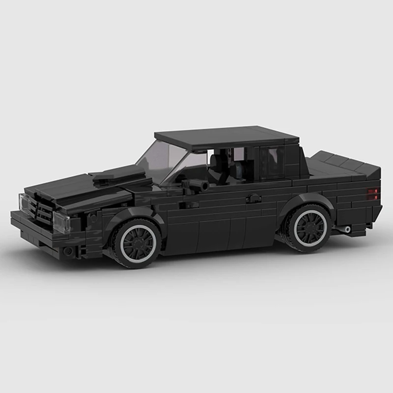 

Regal Grand National MOC автомобиль скоростные чемпионы супер гонки F1 техническая модель автомобиля строительный блок гоночный кирпич классический город