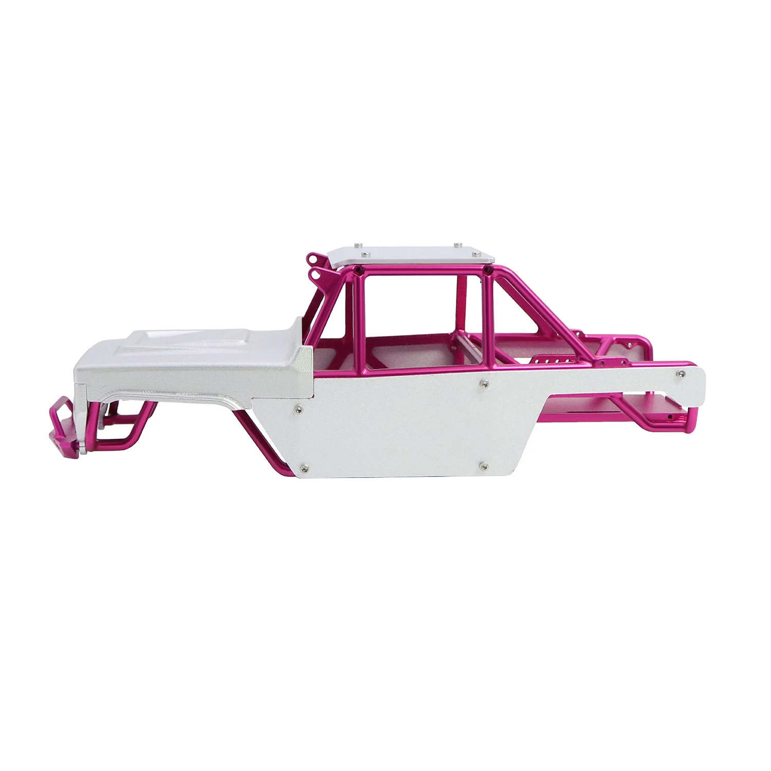 For SCX24 Ripper CNC Aluminum Frame Body Shell Rocks Cage One Piece Tube Chassis For RC Crawler 1/24 SCX 24 Ripper Upgrades