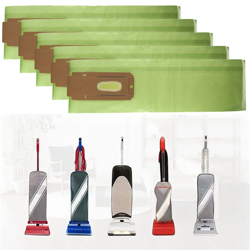 ถุงเก็บฝุ่นสำหรับเปลี่ยนกระเป๋าสูญญากาศถุงเก็บฝุ่นแบบตั้งตรงขนาด XL CCPK8DW จำนวน5แพ็ค