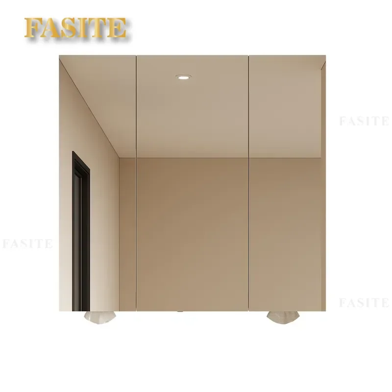 For Bathroom Wall Mounted Mirror Cabinet Silver Multifunctional Storage Beauty Rack Separate Design Toilet Vanity Organizer