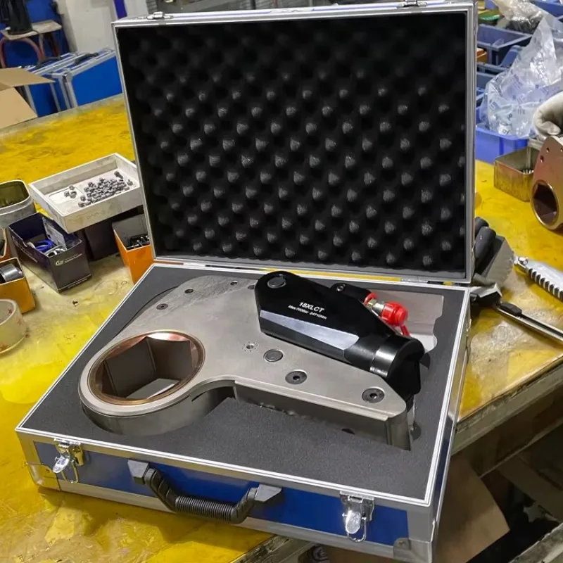 Unieke 4XLCT 489-5392Nm Low Profile Hydraulische Momentsleutel Hoge Sterkte Holle Hydraulische Momentsleutel