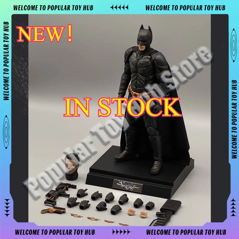 In-Stock INART Studio Batman รูป Action Figure DC Dark Knight Trilogy ตุ๊กตา 1/12 Bat Man รูปปั้นที่กําหนดเองของขวัญ
