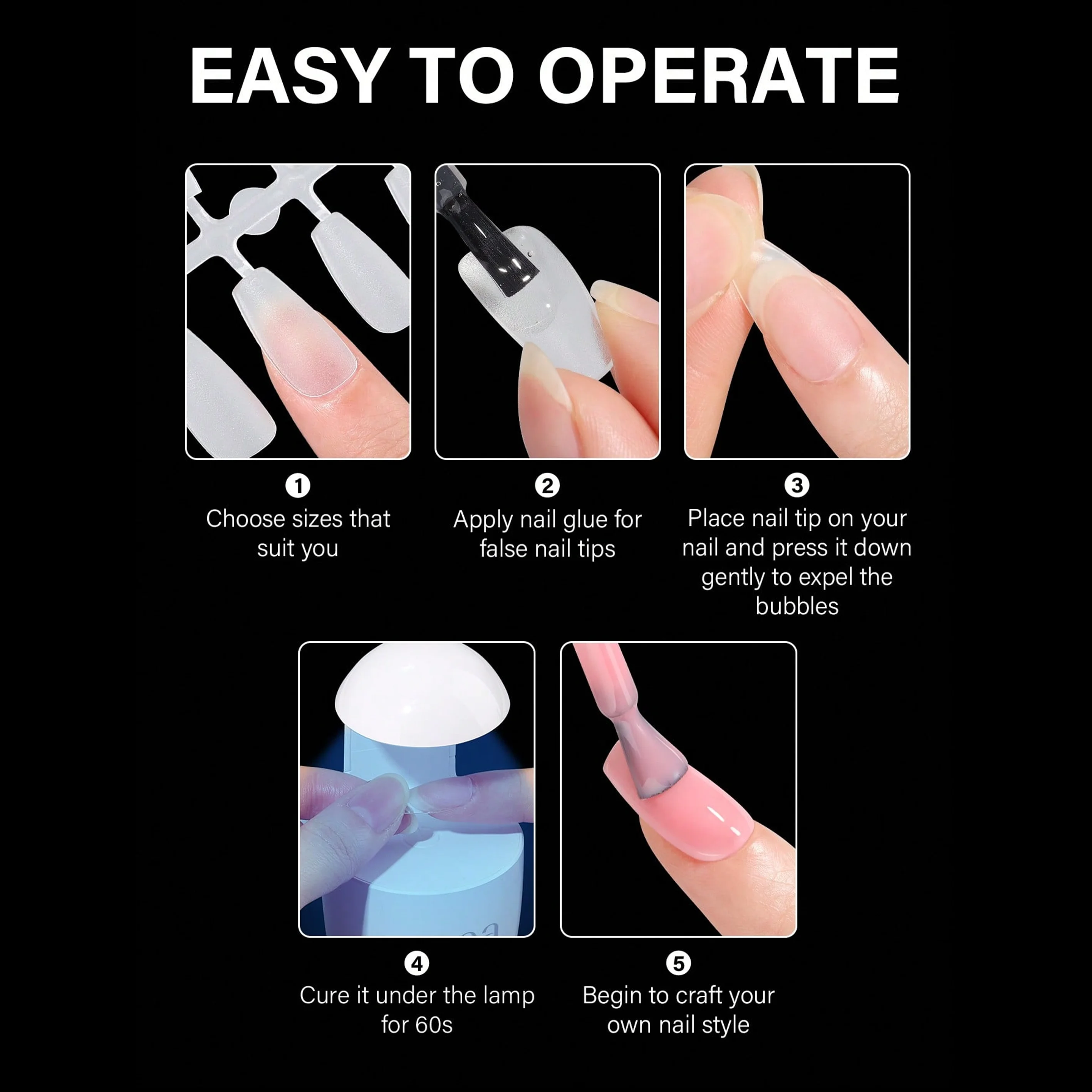 120 verbesserte, matte, weiche Gel-Acryl-Nagelspitzen, nicht filigend, kurzes Oval, kurzes, mittleres Sarg, Mandelform, Acryl-Nagelspitzen,