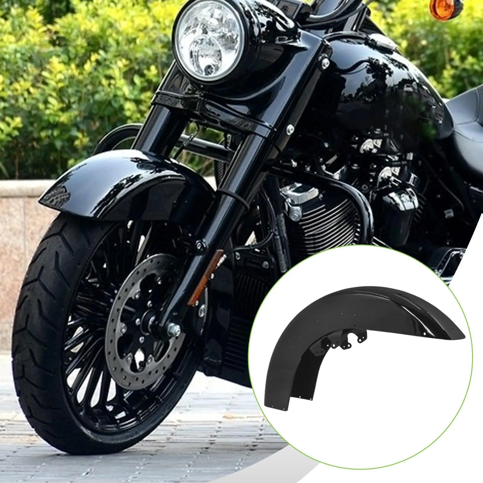 

Front Mudguard Replacement Impact Resistant Professional Sturdy Accessories