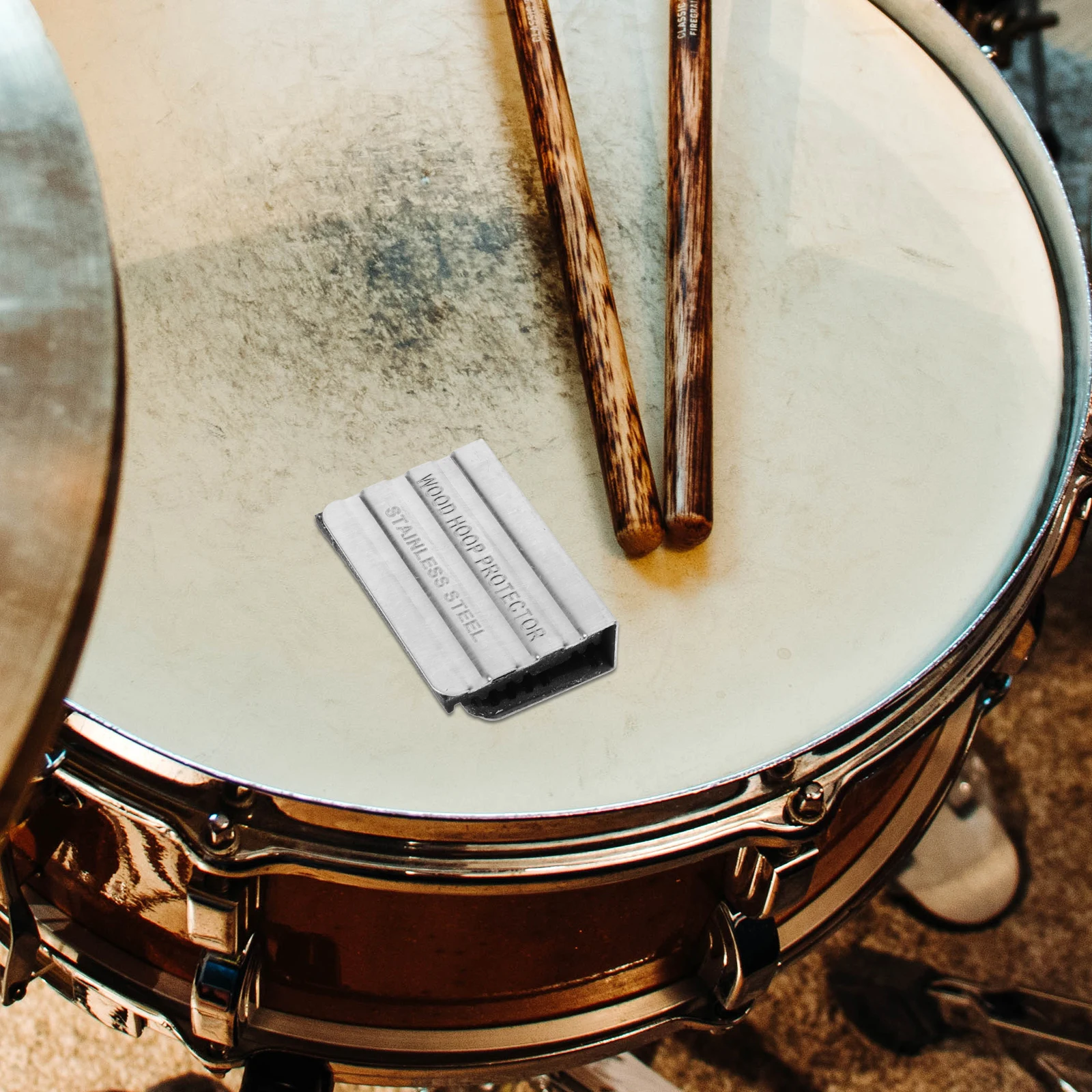 

Sturdy Silicone Bass Drum Rim Protector Easy Install Self Adhesive Backing Prevents Movement Jazz Drums Compatible