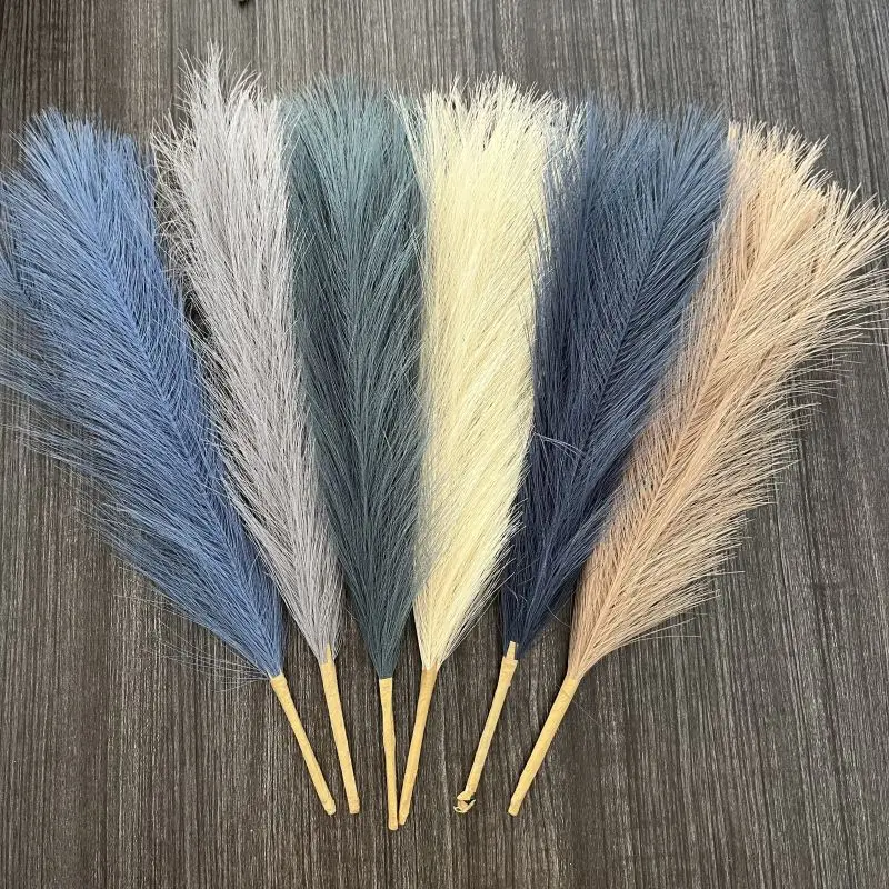 1/5/10/30pcs Artificial Flowers Artificial Pampas Grass High Quality Bouquet  Vase Decorations Wedding Decoration Room Decor