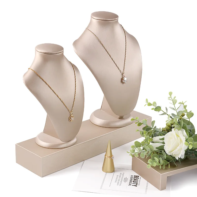 Jewelry Necklace Display Stand Figure Model Neck Stand Counter Jewelry Neck Mold Jewelry Display