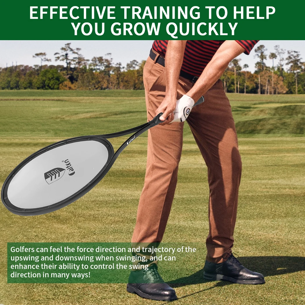 Caiton Beginner Golf Racket - Enhance Swing Skills, Coordination, and Power with Professional Training and Correction Tool