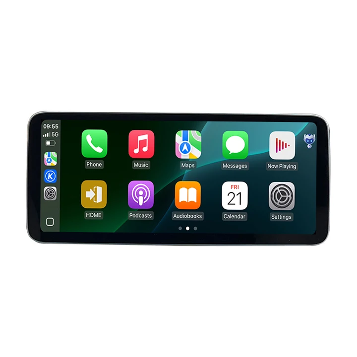 10.25 Wireless Carplay Screen 1 Din Car Radio Car Lcd Screen Android Car Stereo Dvd Player For Mercedes Benz E Class 2015 4.7