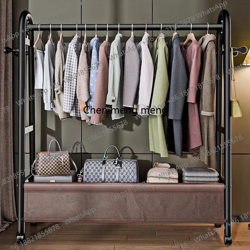 Minimalist Aesthetic Clothes Rack Place Saving Bedroom Storage Adjustable Clothes Rack Closet Hanger Cabeceros Home Furniture