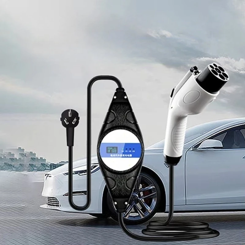 New Energy Vehicle Charging Pile 7KW 16A Smart Home Socket AC Charging Pile EV Charger Station