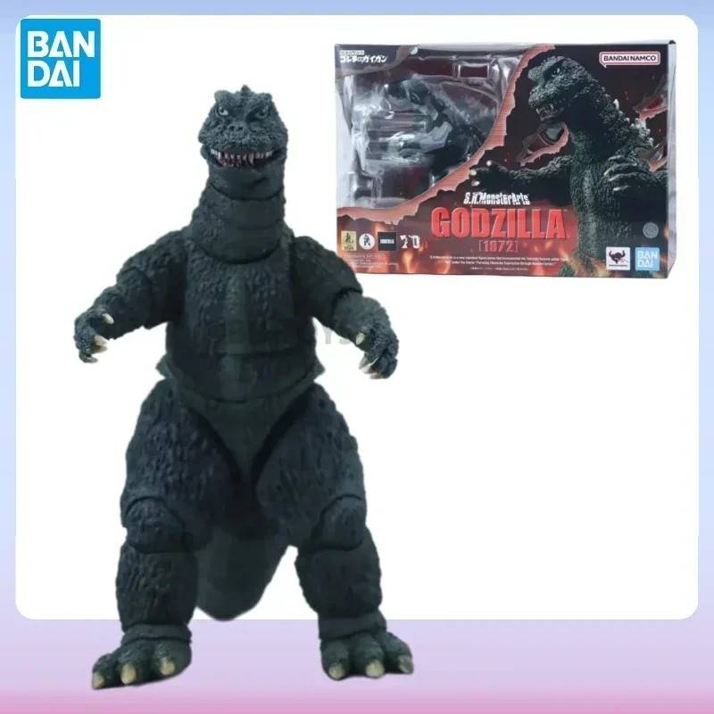 Женская модель Bandai Ultraman SHM Godzilla 1972, Аниме фигурки, коллекционные игрушки, подарок для детей, подлинный новый и Неоткрытый бренд