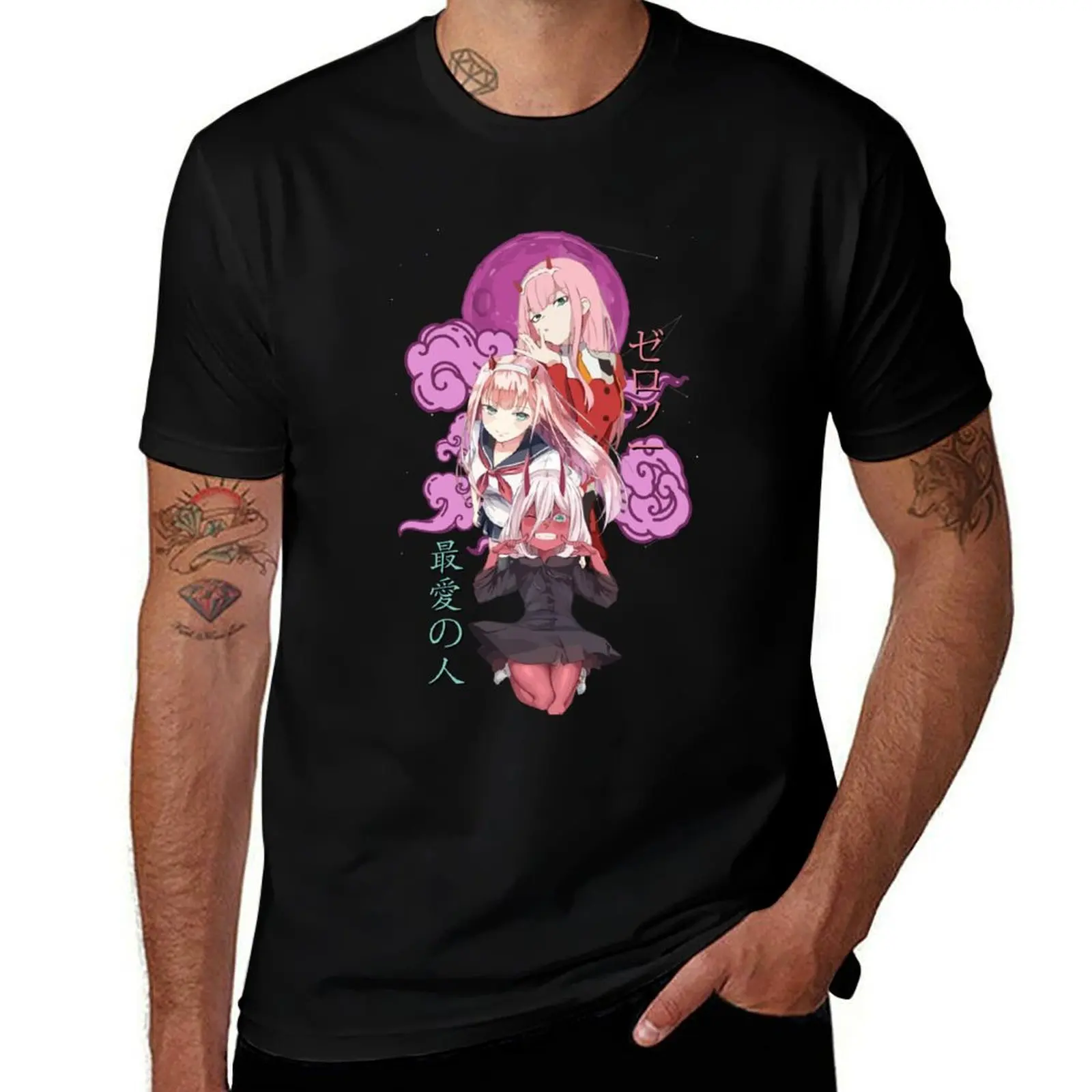 T-shirt Zero Two Evolution, taille plus, léger