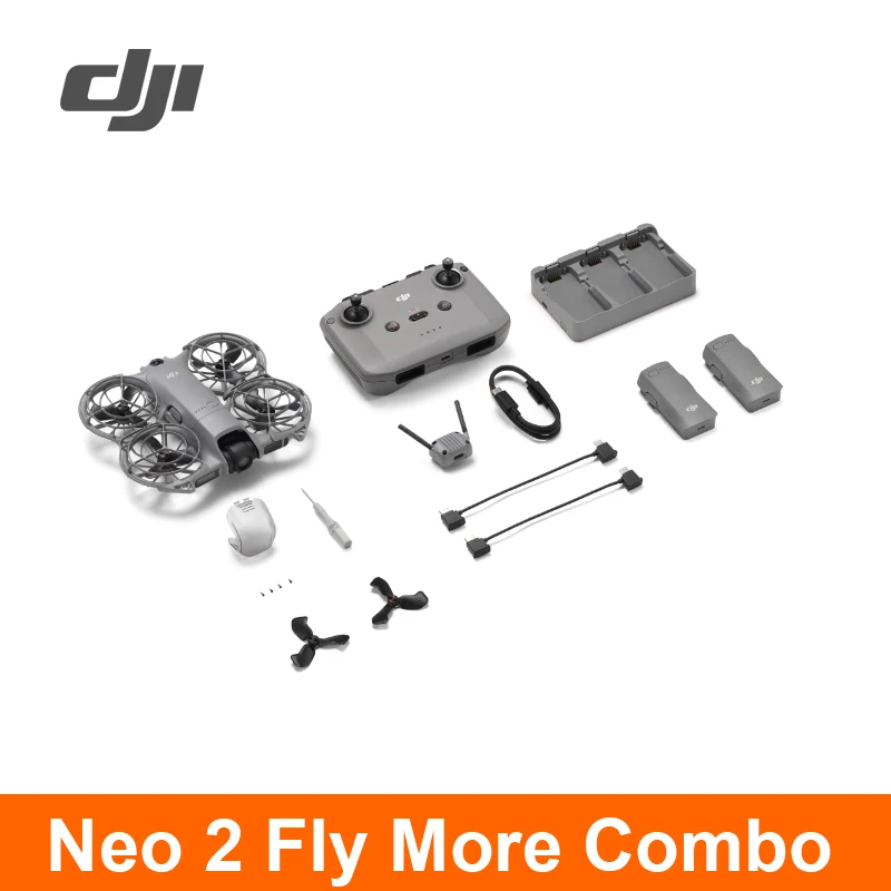 DJI Neo2 Drone Fly Camera Drone 4K gestabiliseerde video 151g Licht en draagbaar Volledige dekking Propellerbeschermer negen 2 C0