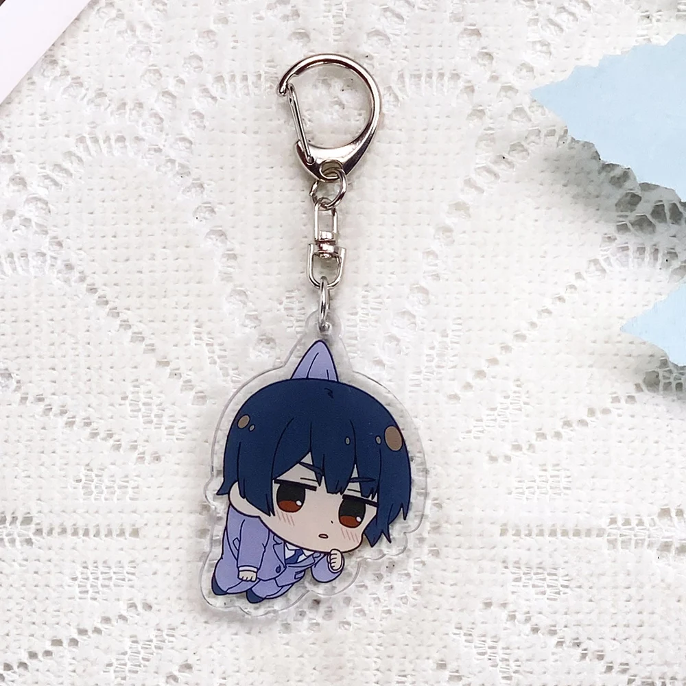 1/8PCS Anime Characters Hetalia World☆Stars Acrylic Car Keychain Accessories Keyrings Friends Gifts Bag Charms Backpack Pendant