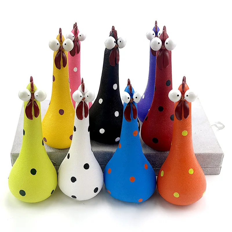Cute Chicken Garden Decor Statue Outdoor Decoration Gift for Garden Lovers Patio Lawn