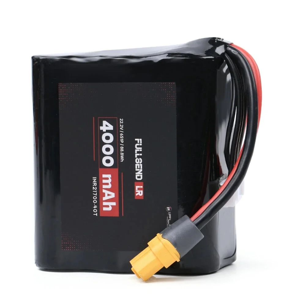 iFlight Fullsend LR Series 4000mAh 6S 22.2V  LiPo Battery INR21700-40T XT60H Plug for RC Drone FPV Racing - 6S