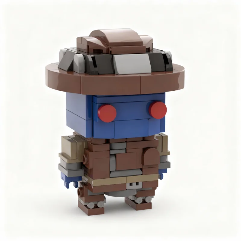 

181pcs MOC Cad Bane Brickheadz Star Battle Model Building Blocks Construction Toy Christmas Gifts DIY Creative Idea Education
