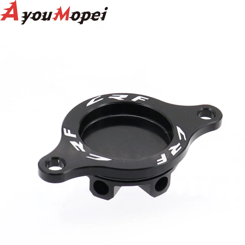 Engine Oil Filter Cover For HONDA CRF250 R/RX CRF450 X/L/RL CRF450R CRF450RX CRF450L CRF450X CRF250R CRF 450 250 Motorcycle Cap