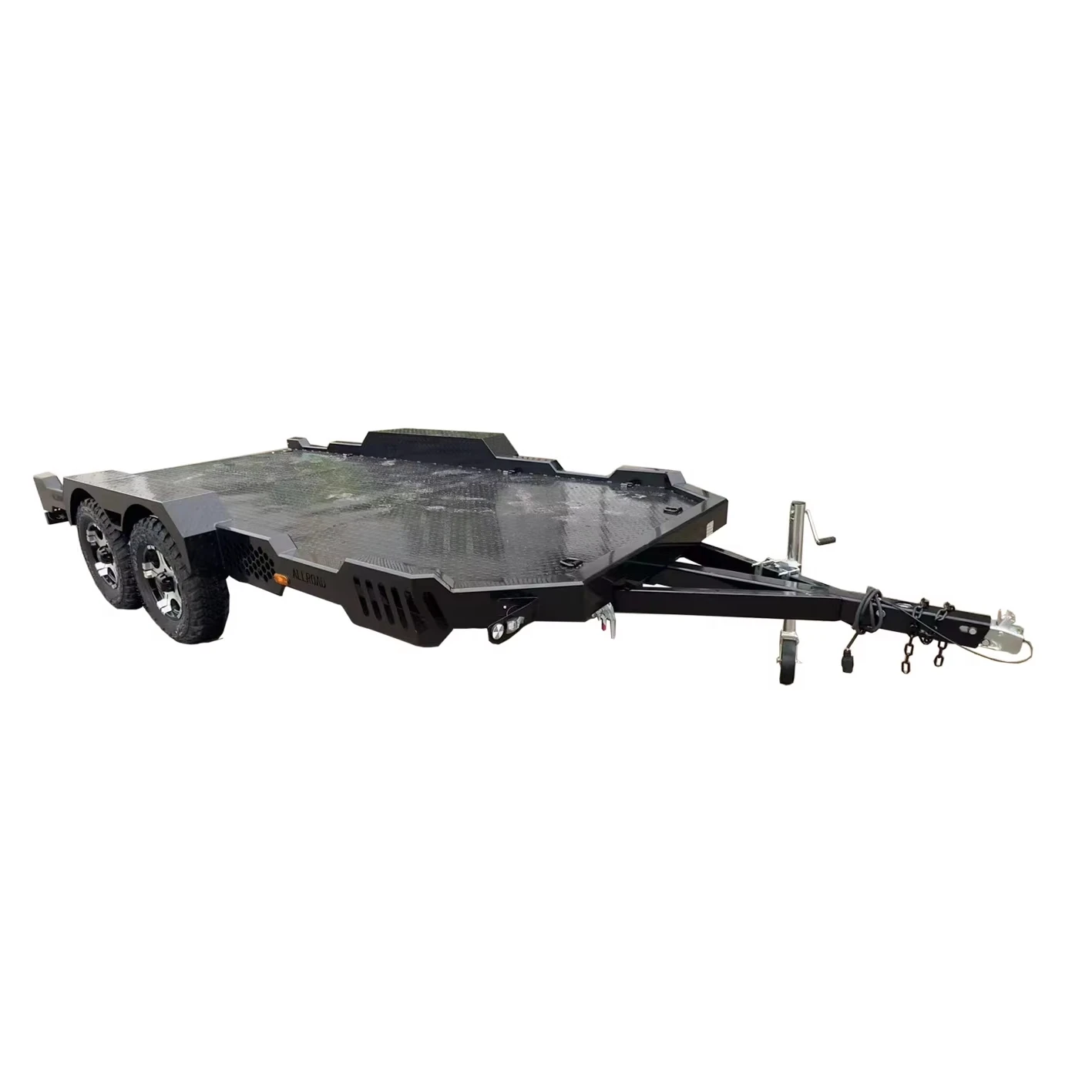 （Factory Direct Sale）Factory Customized Multipurpose Truck Trailers International VTA Approved Utility Trailers with Leaf Spring