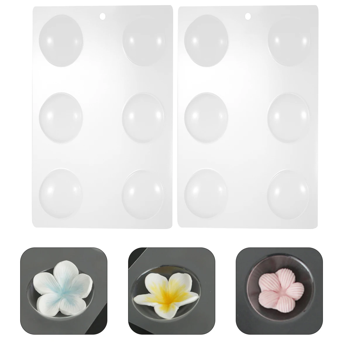 

2 Pcs Sugar Flower Drying Support Cake Decor Fondant Baking Tools Mold Molds for Rack Plate Mould Receptacle
