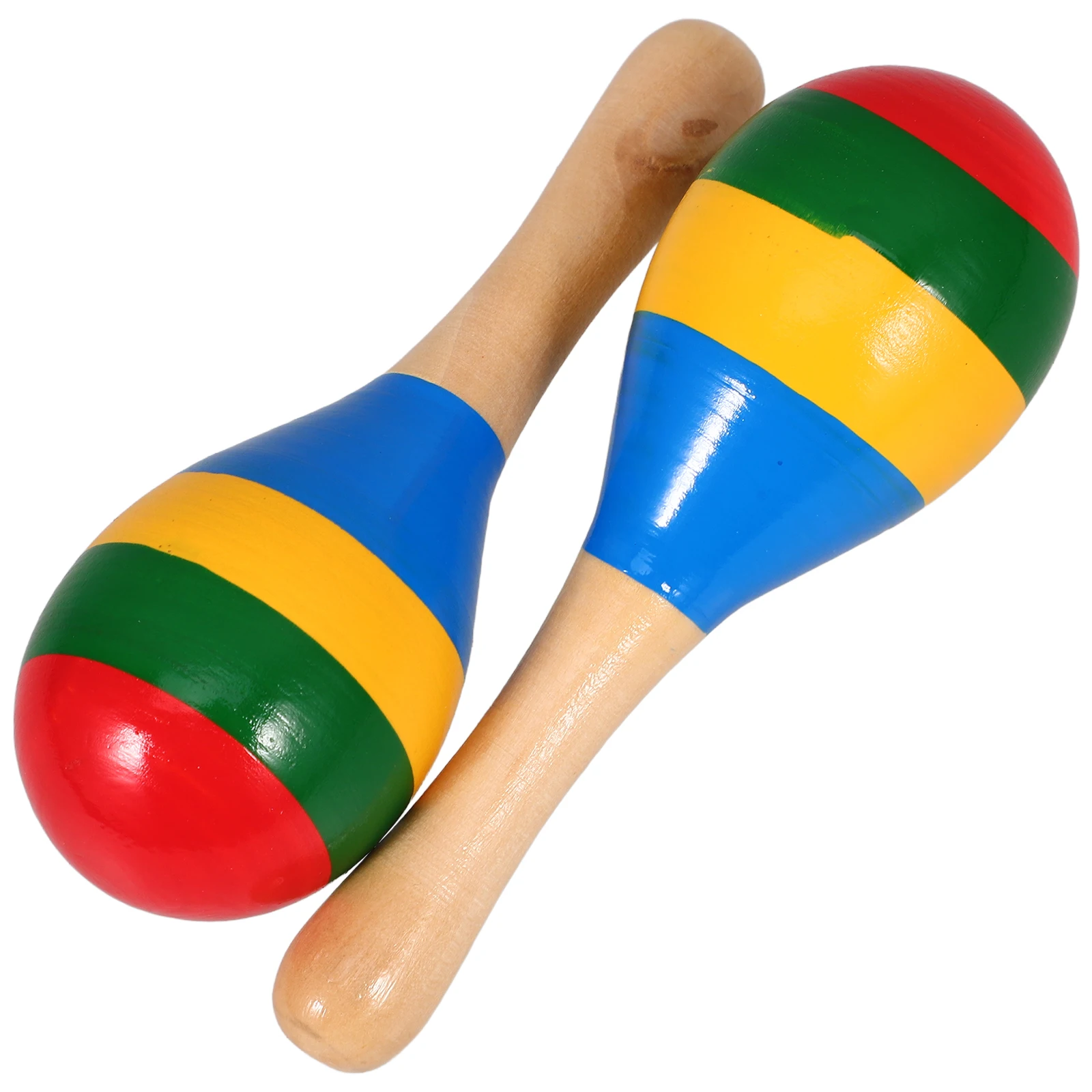 2Pcs Mini Sand Noise Maker Spielzeug Hammer Spielzeug Holz Maracas Shaker Kinder Musical Instruments Baby Noise Maker Geschenke
